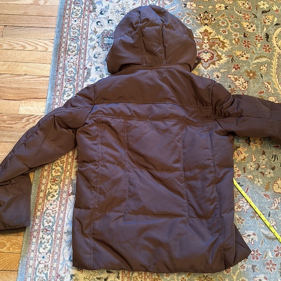 Coldwear Singapore brown men jacket coat removable hood zipper down feathers - Picture 2 of 11